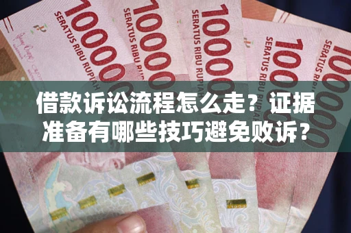 北京借款诉讼流程怎么走？证据准备有哪些技巧避免败诉？