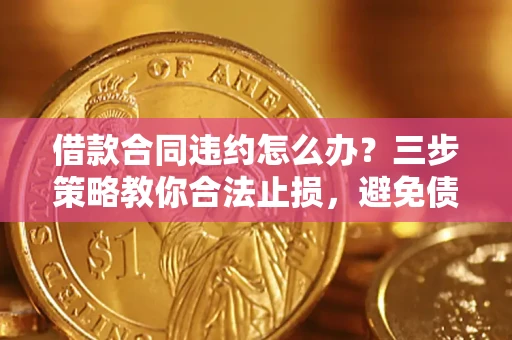 北京借款合同违约怎么办？三步策略教你合法止损，避免债务危机升级
