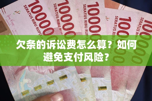 北京欠条的诉讼费怎么算？如何避免支付风险？