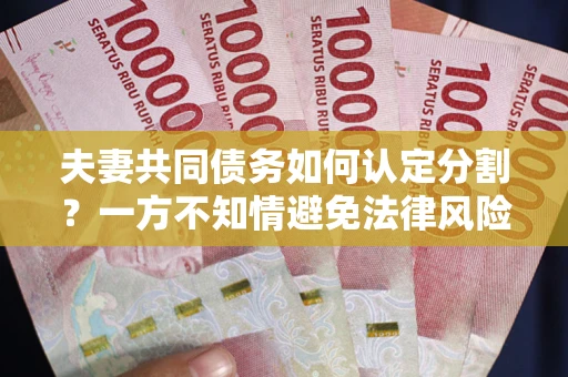 北京夫妻共同债务如何认定分割？一方不知情避免法律风险必看！